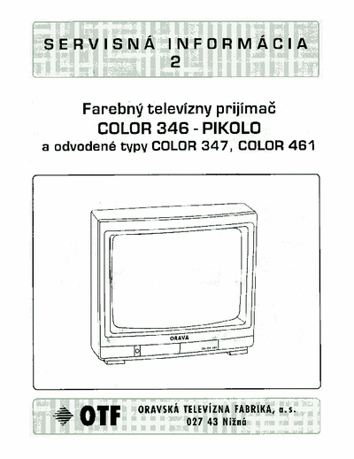 OTF C346   C347   C461 TV Pikolo