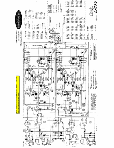 Perreaux 6200B Perreaux 6200B power amp