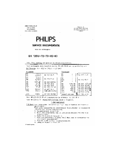 Philips BX 135 Radio philips holandes BX 135. Equivale ao modelo brasileiro BR 117. Manual em lingua holandesa. Valvulas UCH42, UF41, UBC41, UL41, UY41.
Dutch Radio philips BX 135. Equivalent to the Brazilian model BR 117. Manual in Dutch language. Valves UCH42, UF41, UBC41, UL41, UY41.