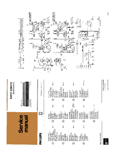 Philips 22Rh701 service manual