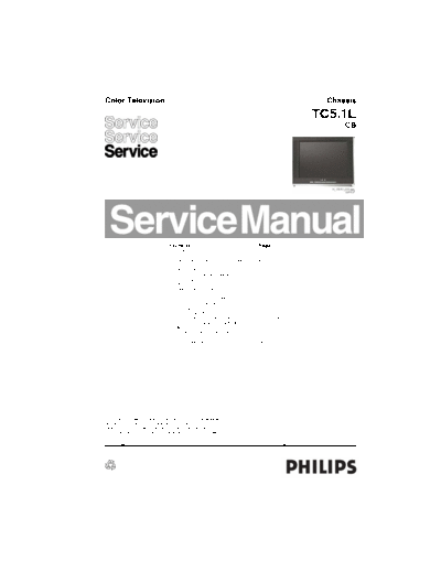 PHILLIPS  ESQUEMATIC DIAGRAM SERVICE MANUAL FULL