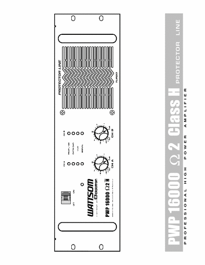 Wattsom PWP 16000 Audio Power Amplifier_OM