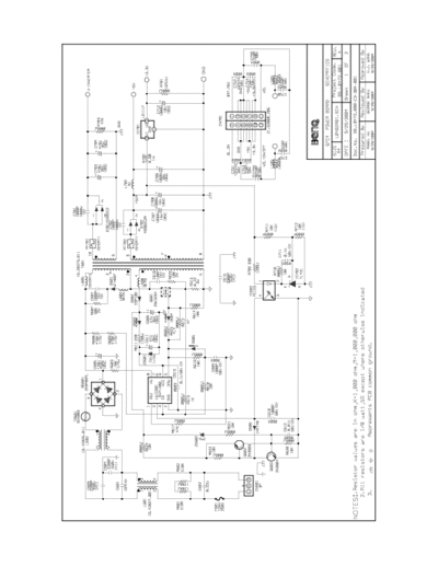 BenQ Q7C4 LCD power board schematic