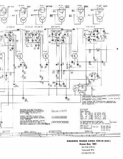 Grundig Ocean Boy Schematic Diagram Radio Receiver - Pag. 4