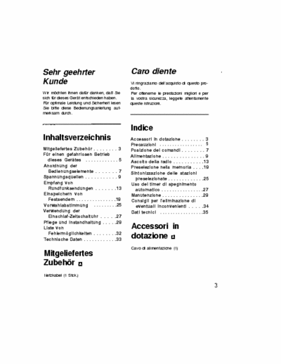 Panasonic RF-3700EG user manual (en/de/it)