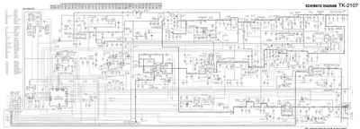 Kenwood TK-2107 Schematic of TK-2107