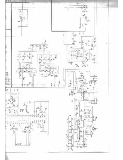 Magnum 5595VT schematic diagram, chassis view of color tv Magnum 5595VT