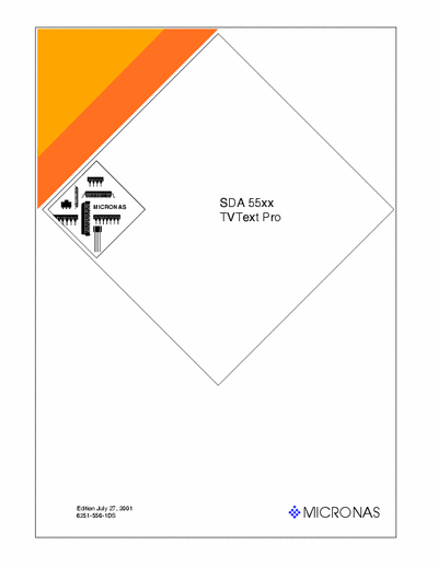  SDA 555 XFL A14 Application of processor