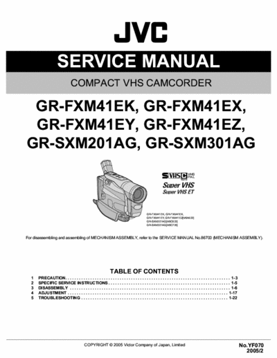 JVC GR-FXM41E ALİ YAZ