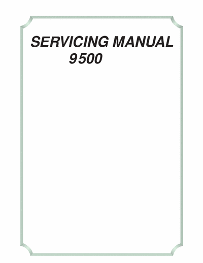 ELNA 9500 Service Manual sewing machine - pag. 49