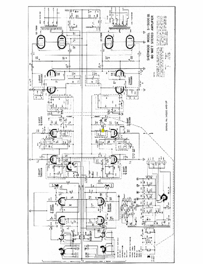 sherwood s5000 ii schematic  for Sherwood s5000II