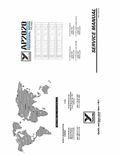 yorkville ap2020 yorkville ap2020 service manual