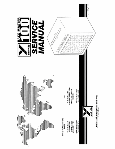 yorkville bm100 yorkville bm100 service manual