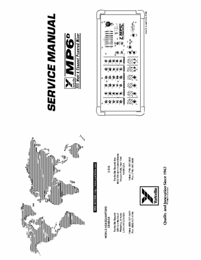 yorkville mp6d yorkville mp6d service manual