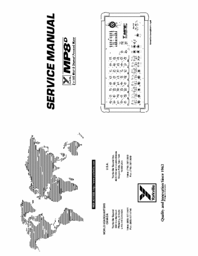 yorkville mp8ddr yorkville mp8ddr service manual