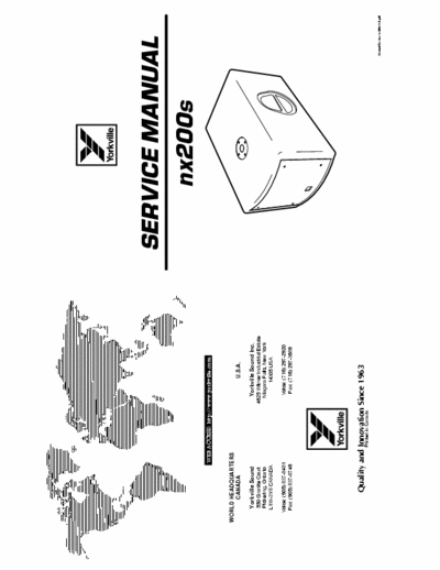 yorkville nx200s yorkville nx200s service manual