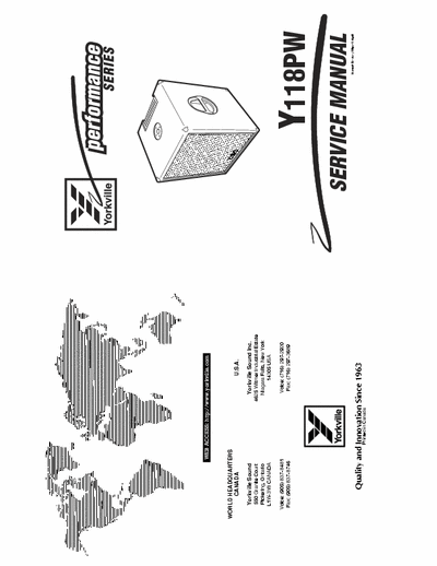 yorkville y115p yorkville y115p service manual