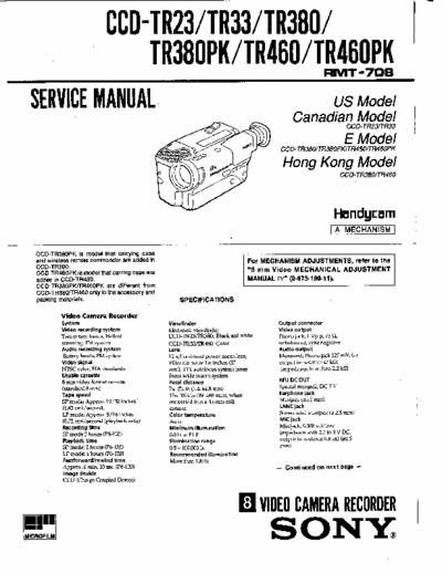 SONY sony_ccd-tr23_tr33_tr380pk_tr460pk_[ET] sony_ccd-tr23_tr33_tr380pk_tr460pk_[ET] service manual