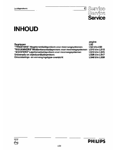 philips AD speaker units datasheets for some of the philips AD speaker units sold in de 80