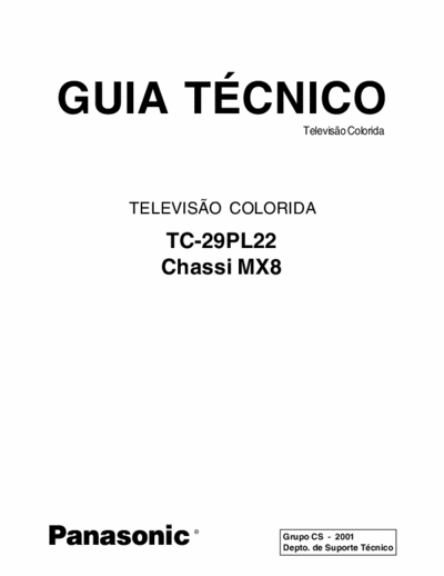 Panasonic TC-29PL22 Guia Técnico (Service Manual) Televisâo Colorida - pag. 53