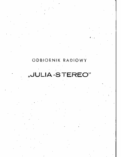 Unitra Julia portable old stereo high class radio made in Poland #2