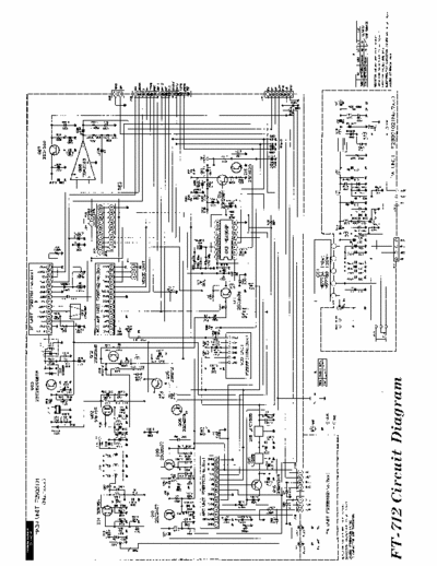 yaesu FT712RH yaesu FT712RH schematic