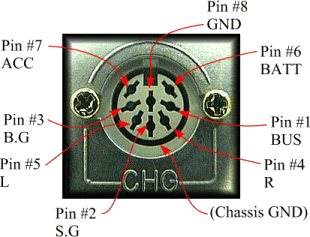Kenwood KDC-C603 Din Pin Out
