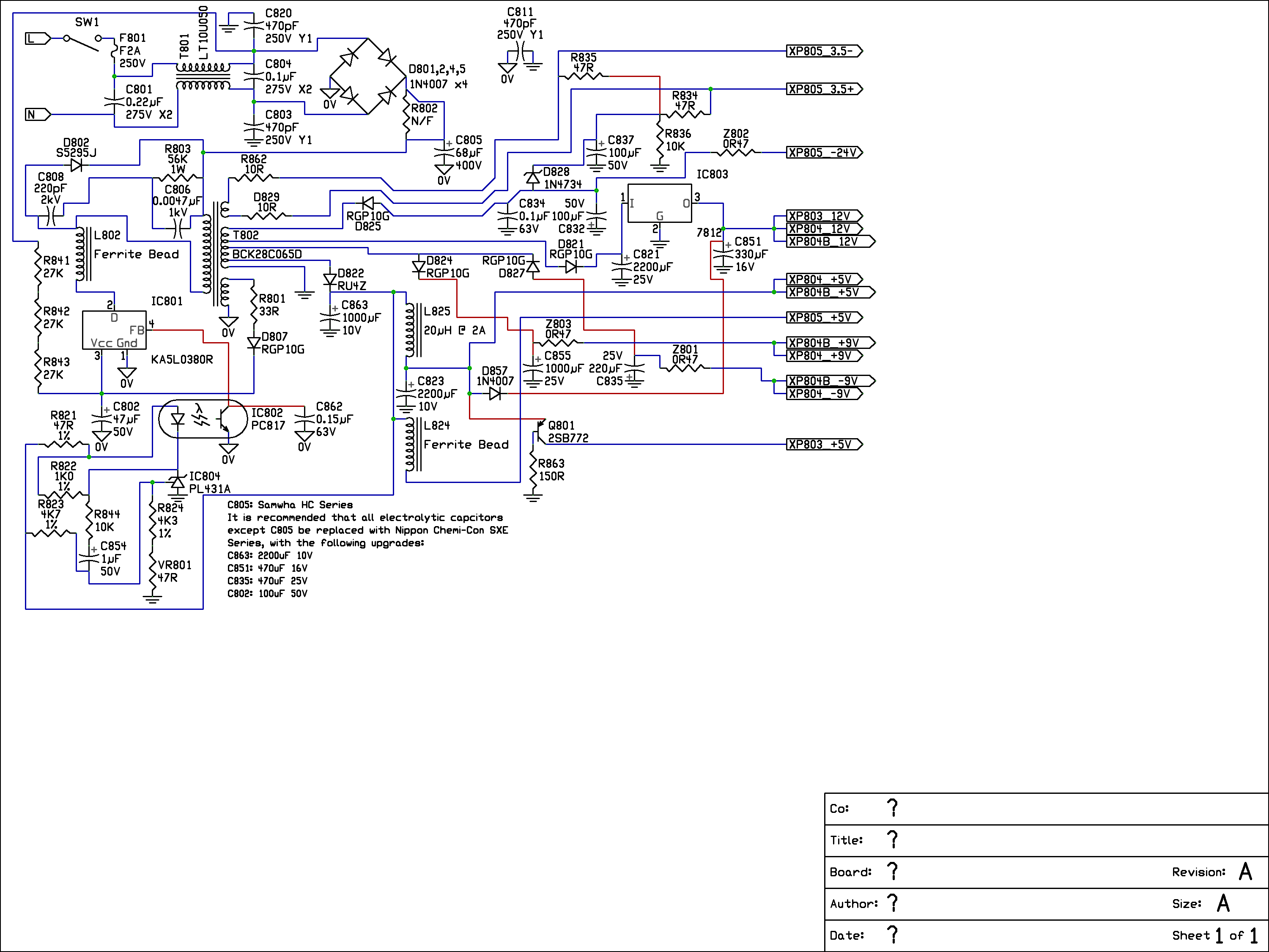 XLogic DVD-838J Circuit diagram for XLogic DVD-838J DVD player.