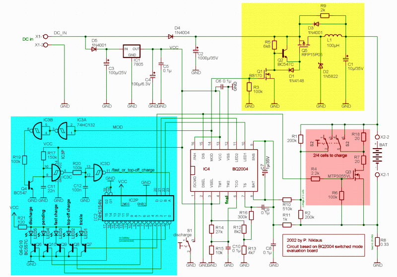   1.2V Battery Charger