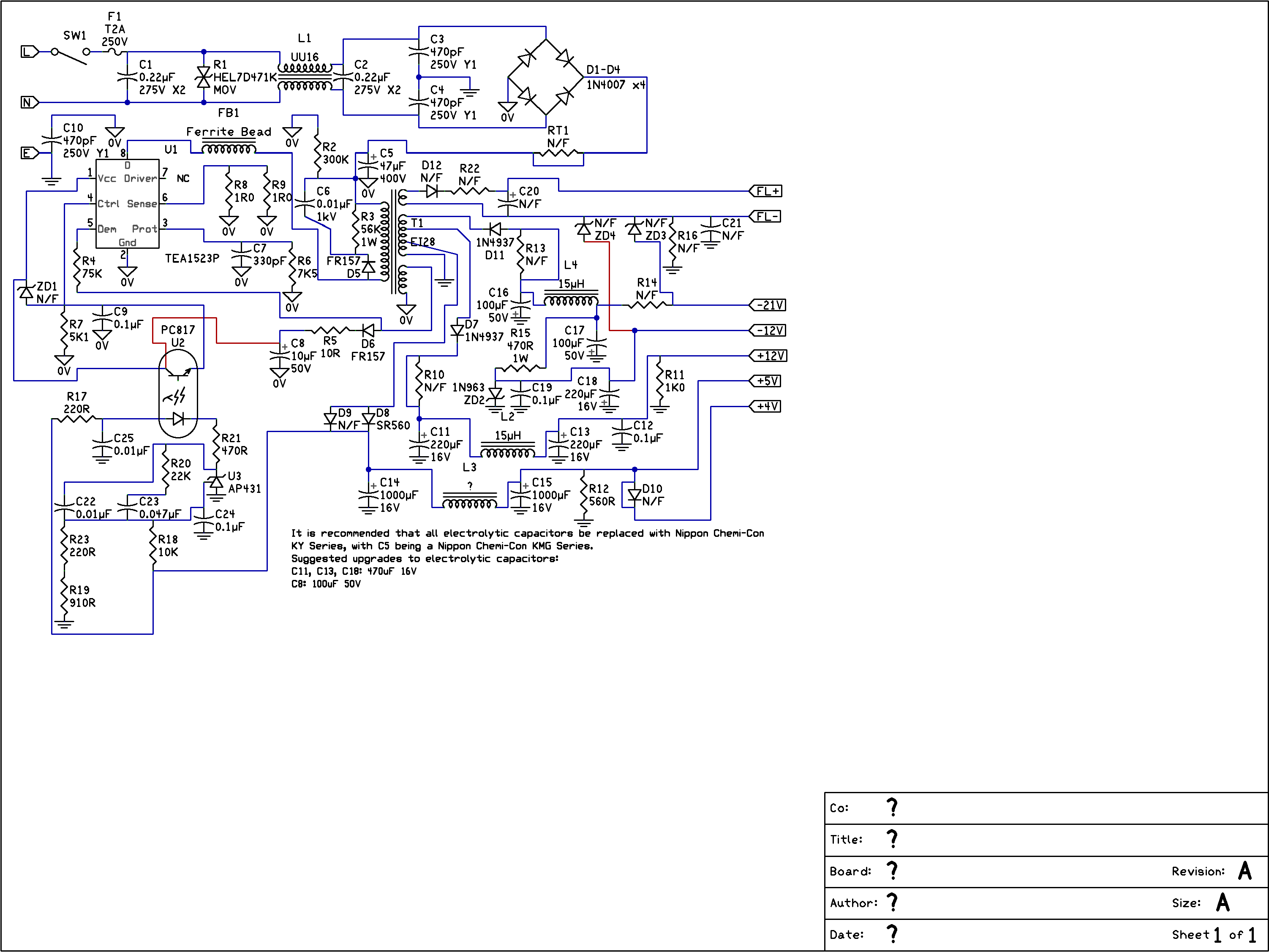 TDE Systems EA3854 TDE Systems EA3854 Power Supply.