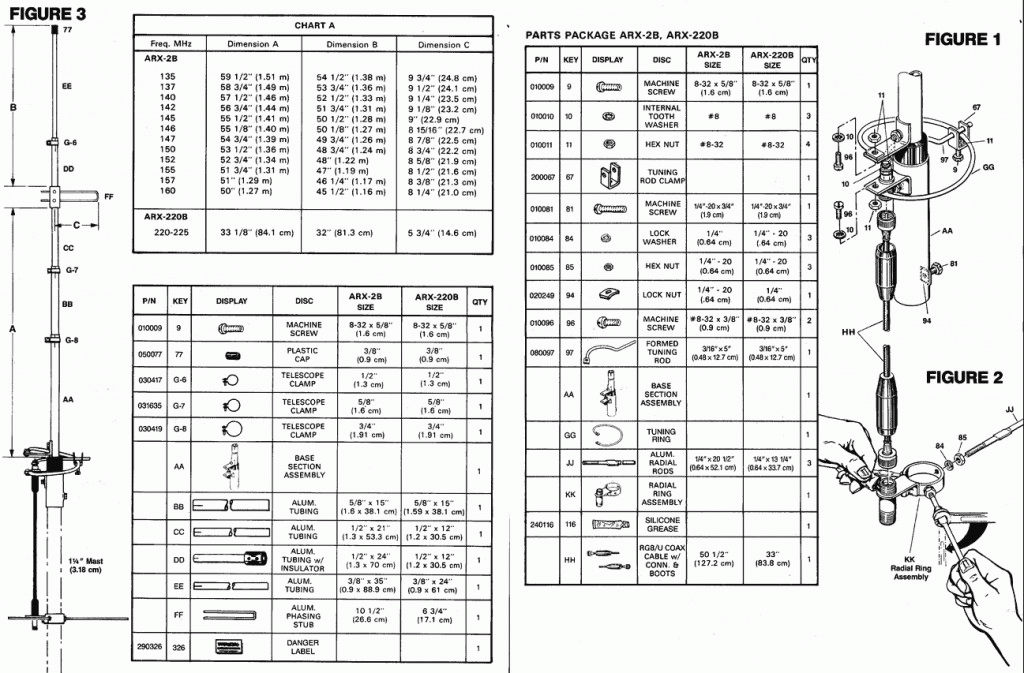 x ringo2x5/8 manual of parts antenna ringo vhf  in .gif