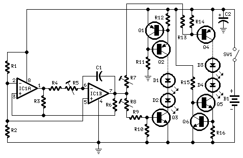   blinking fader for underglow