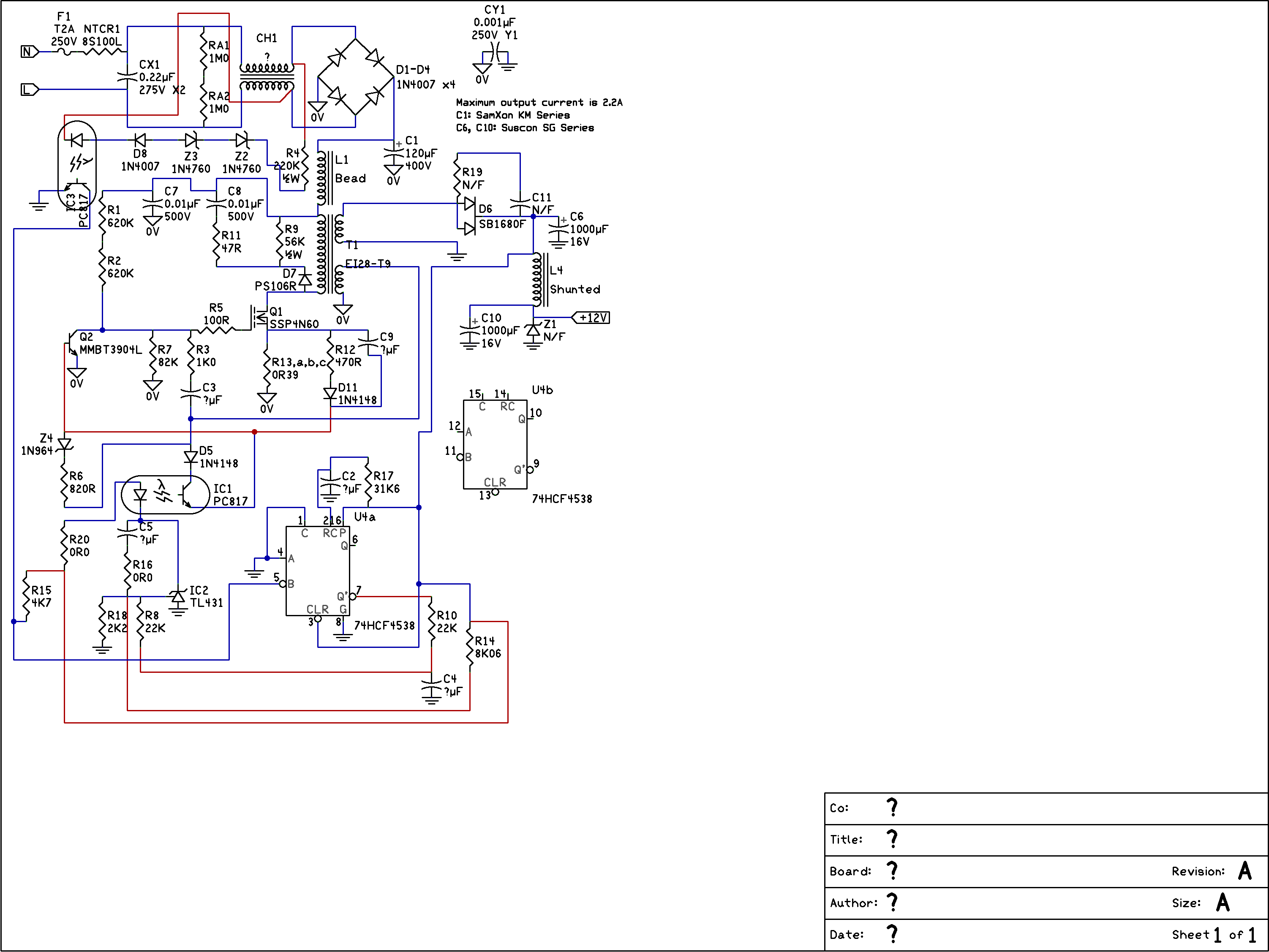 2Wire 1001-500140-000 2Wire 1001-500140-000 Power Supply.