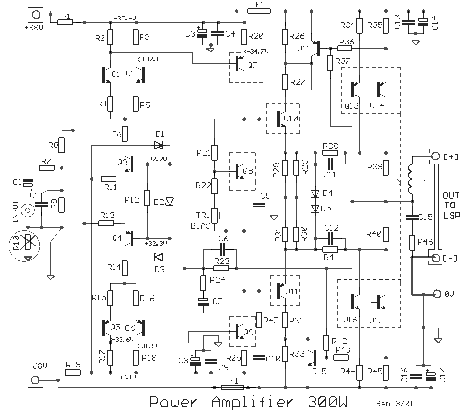 Sharp 20SL43 Diagrama tv Sharp