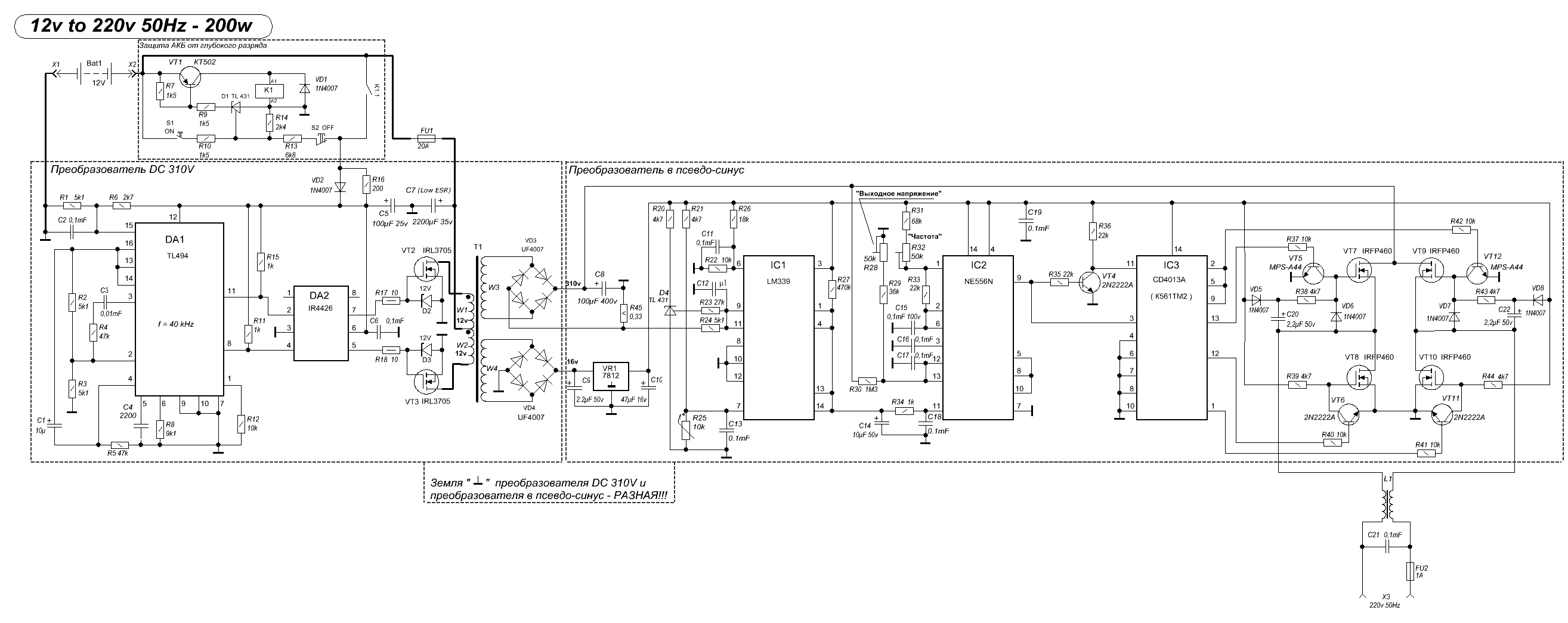   Inverter 12-220V