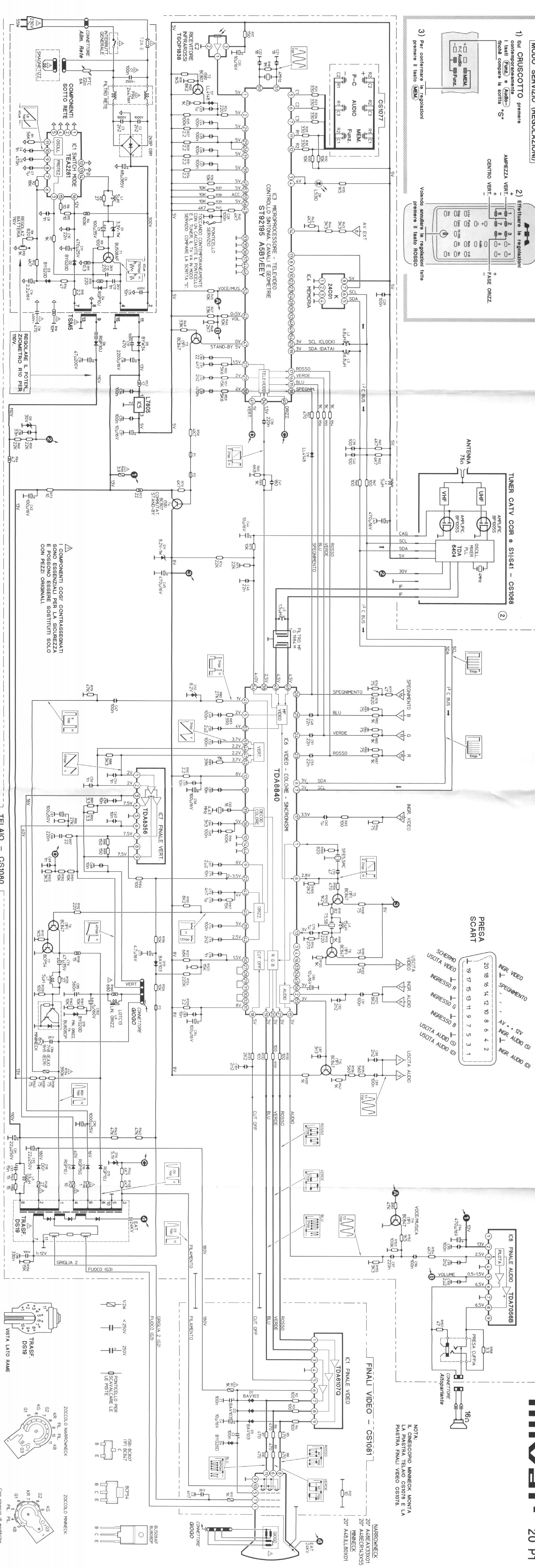 Mivar 20P1 Diagram
