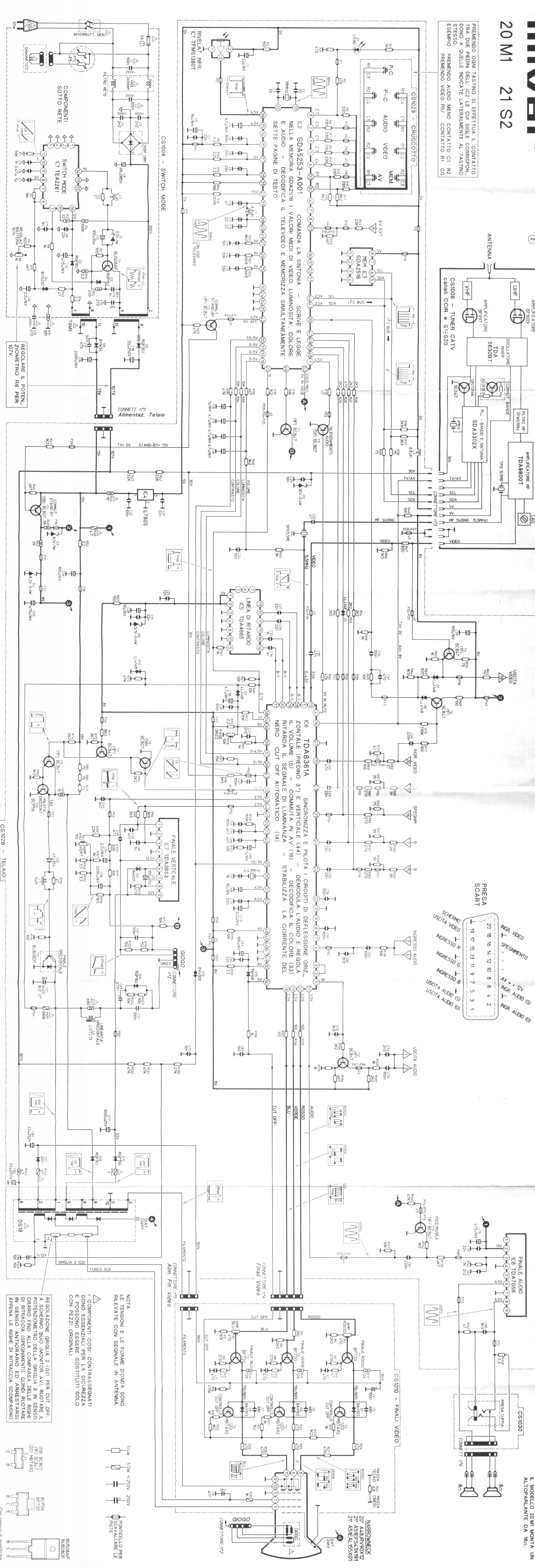 Mivar 20M1 21S2 Diagram