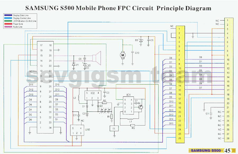  samsung s500 lcd For
 Maintenance Technician &  GSM service réparation
