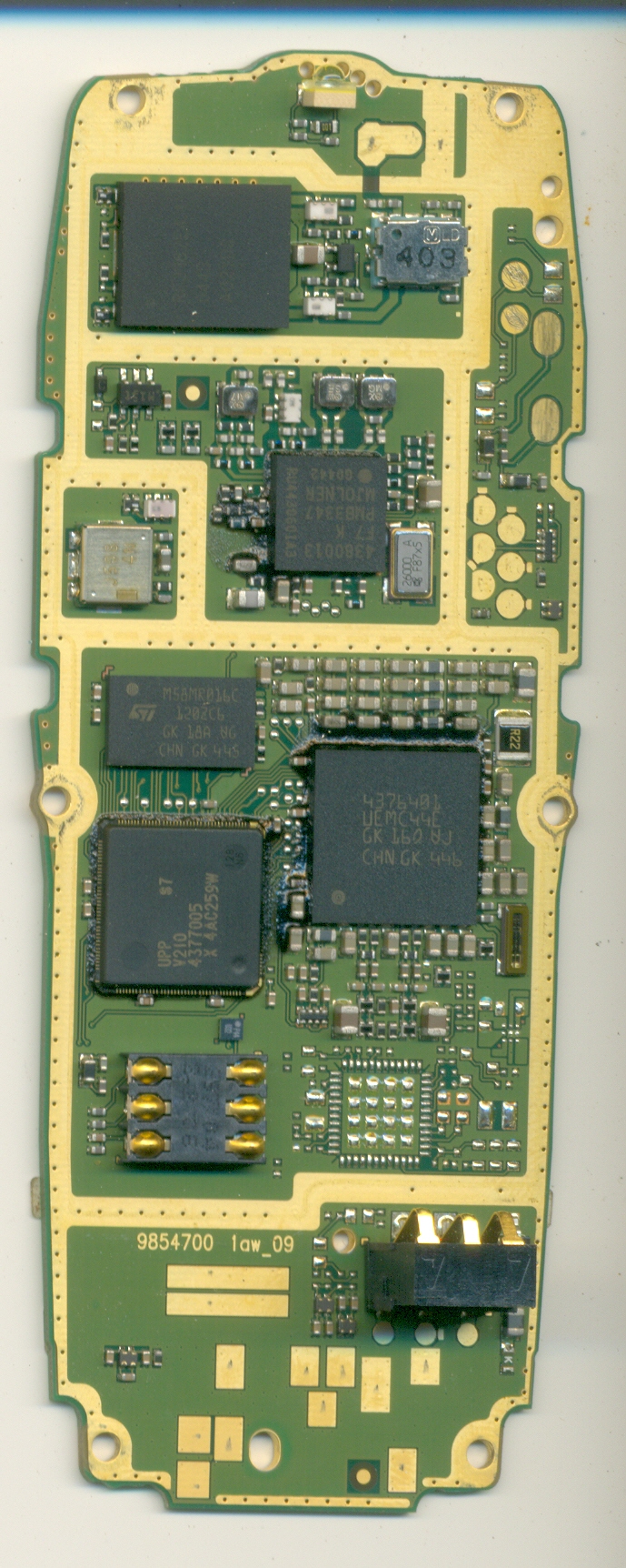 nokia 1100 compl pcb