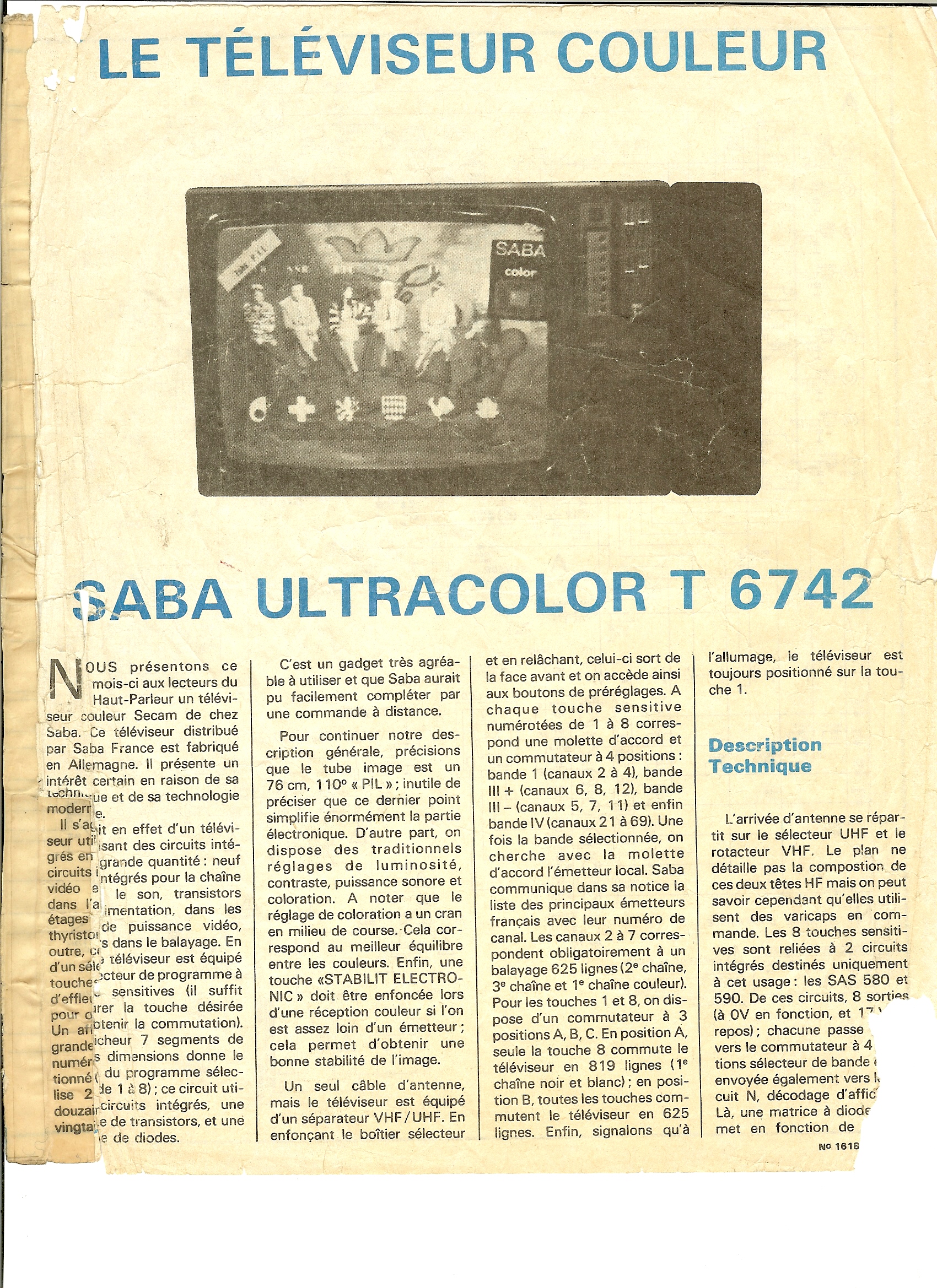 SABA ULTRACOLOR c