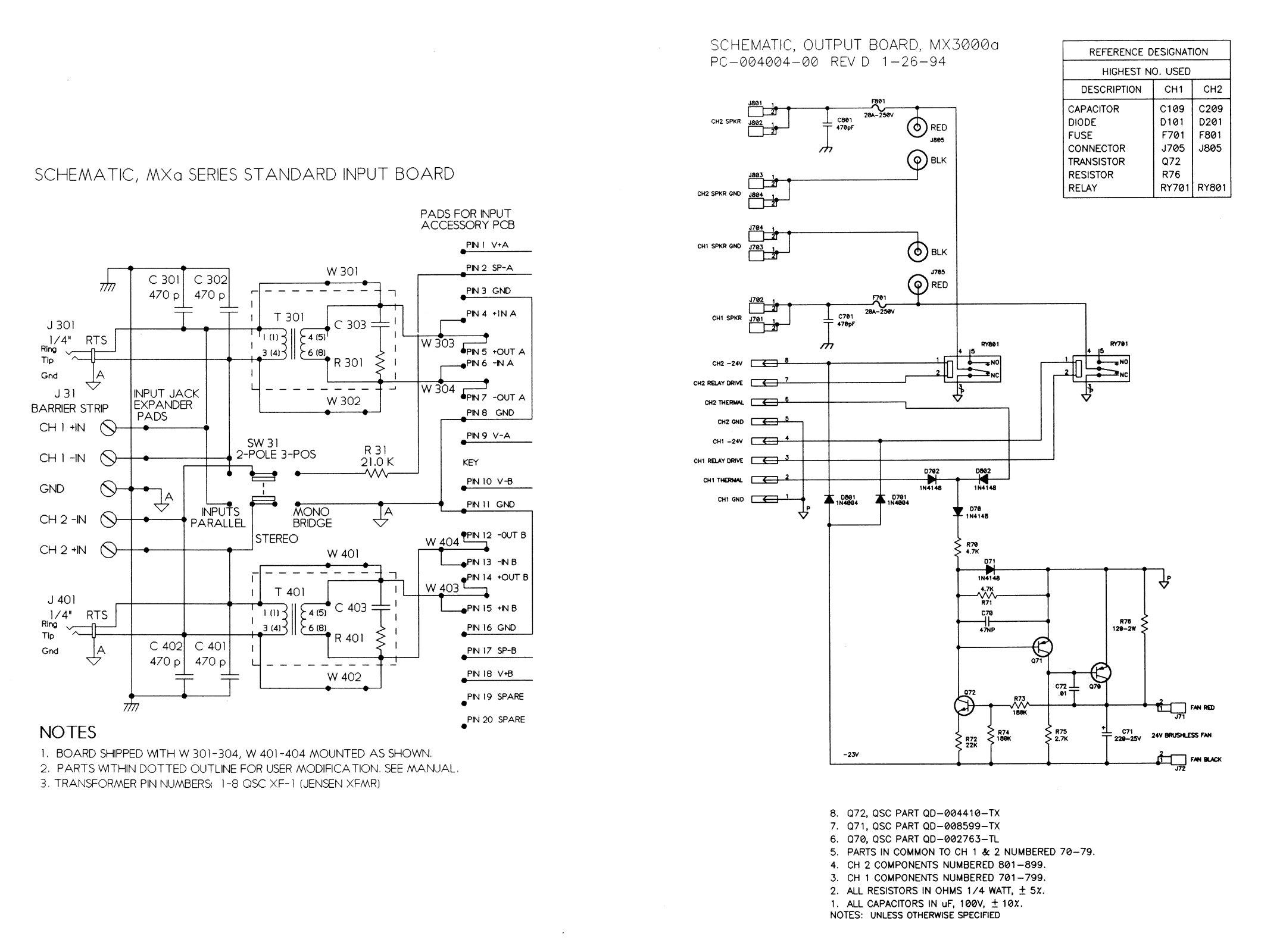 QSC MX3000A www.proaudiosuriname.com