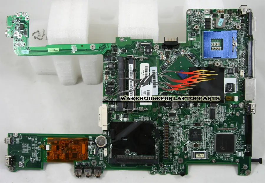 HP dv1000 main board circuit