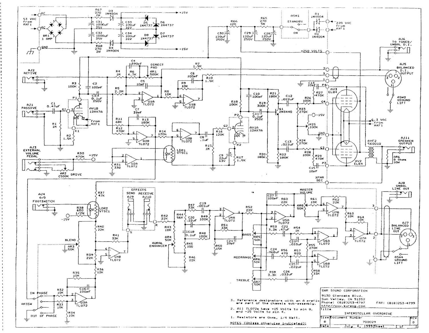 SWR interstellar overdrive SWR interstellar overdrive amp