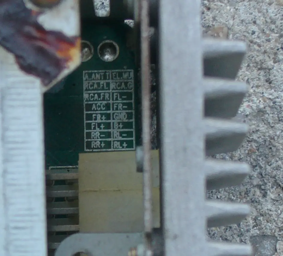 NEO CDR-1107XDIVX Pinout