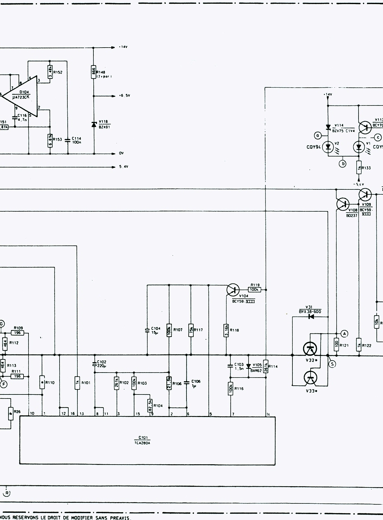 philips pe1539 /40/41 copy of the schematics  for repair