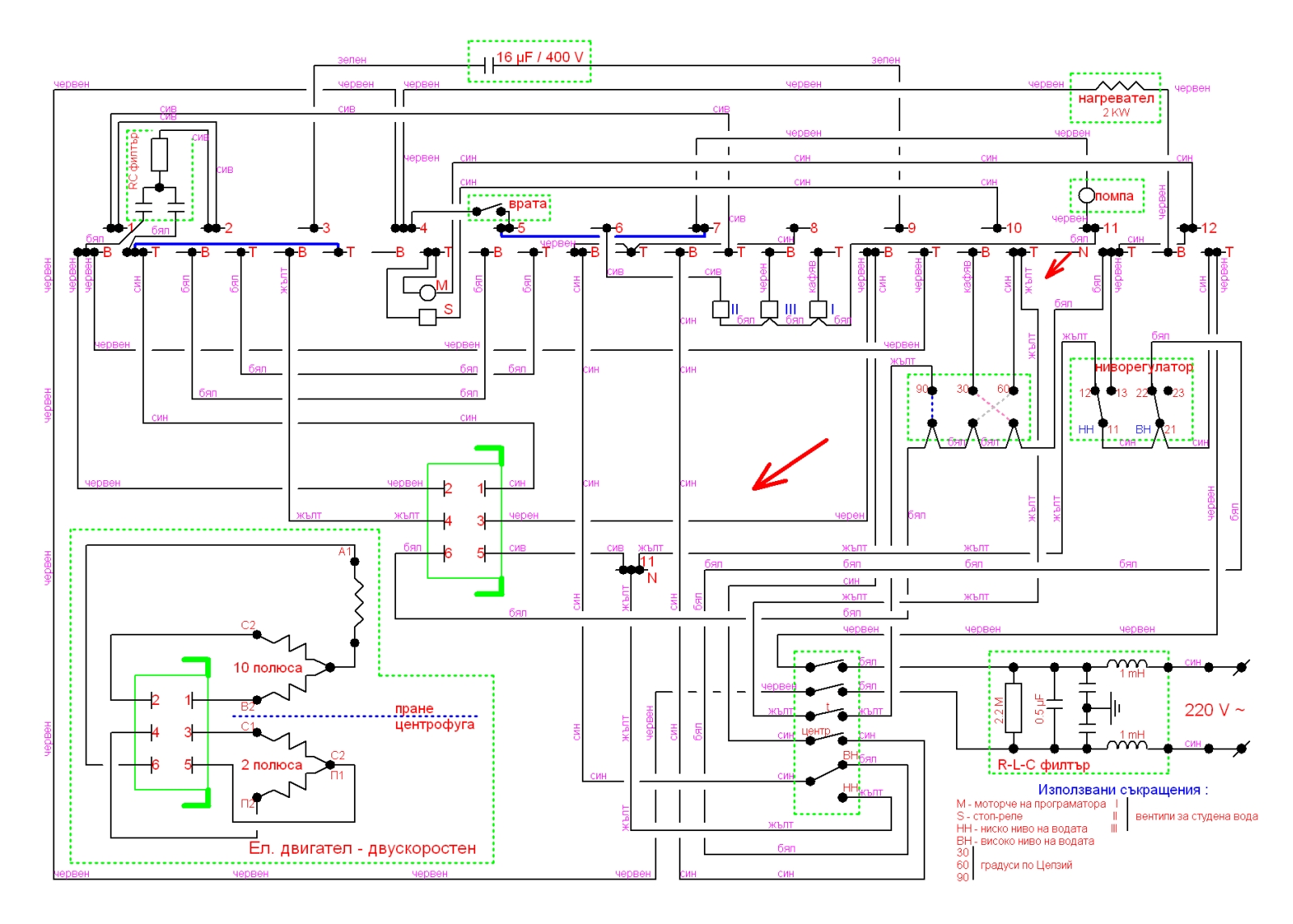  perla 05 washing machine electrical drawings.