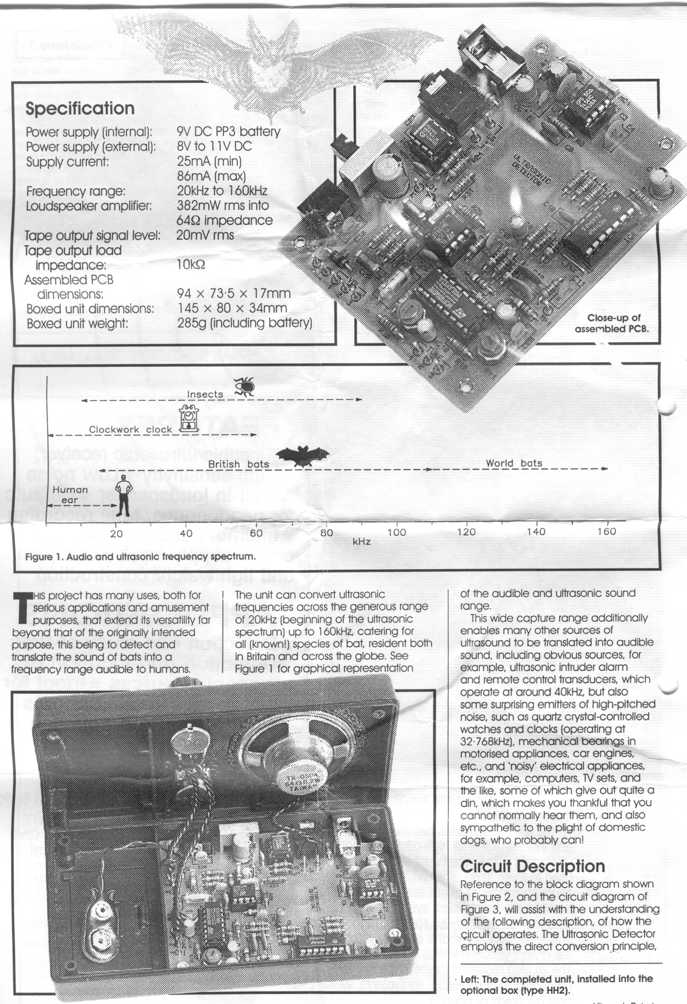   Ultrasonic Receiver