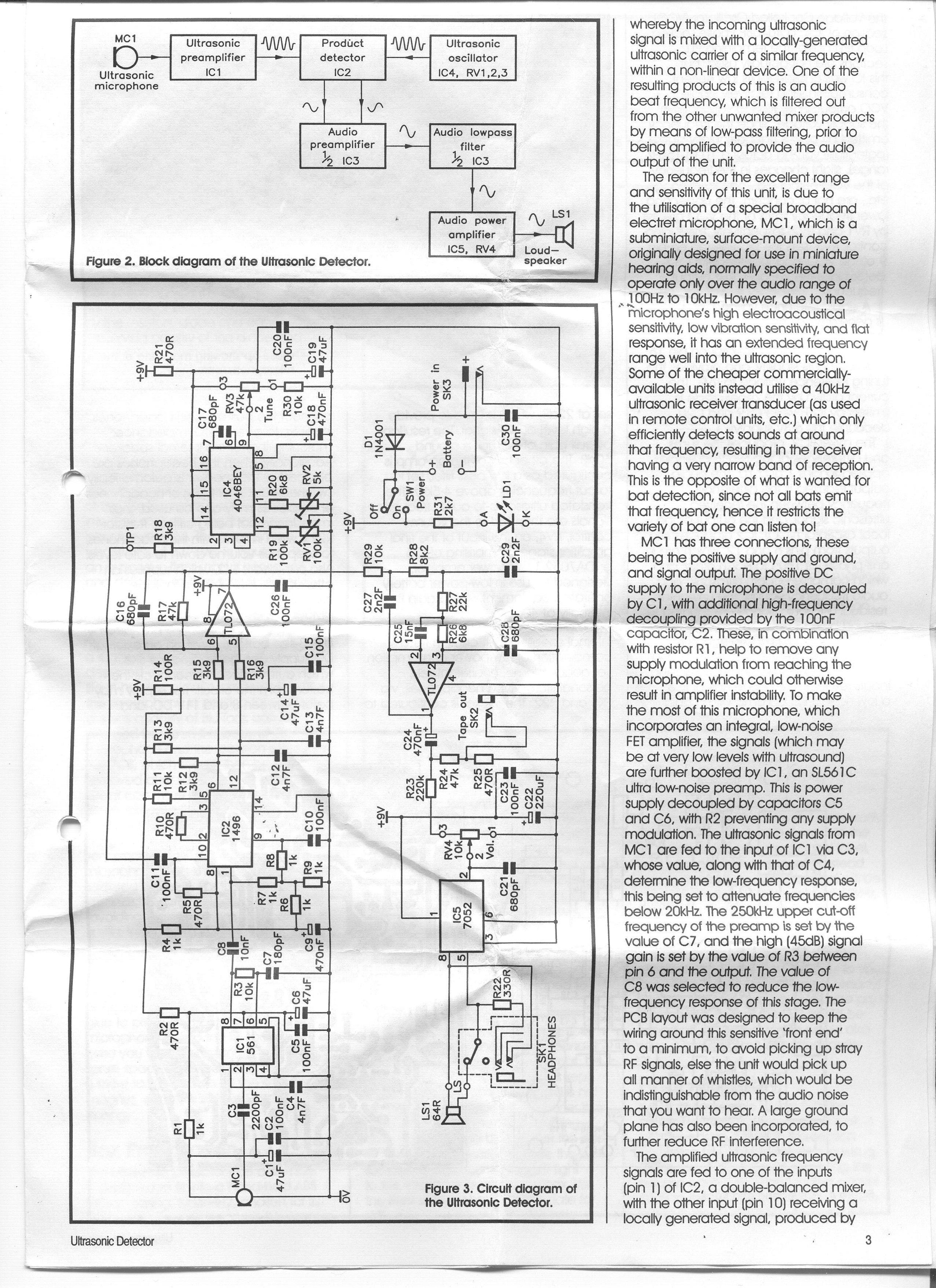   Ultrasonic Receiver