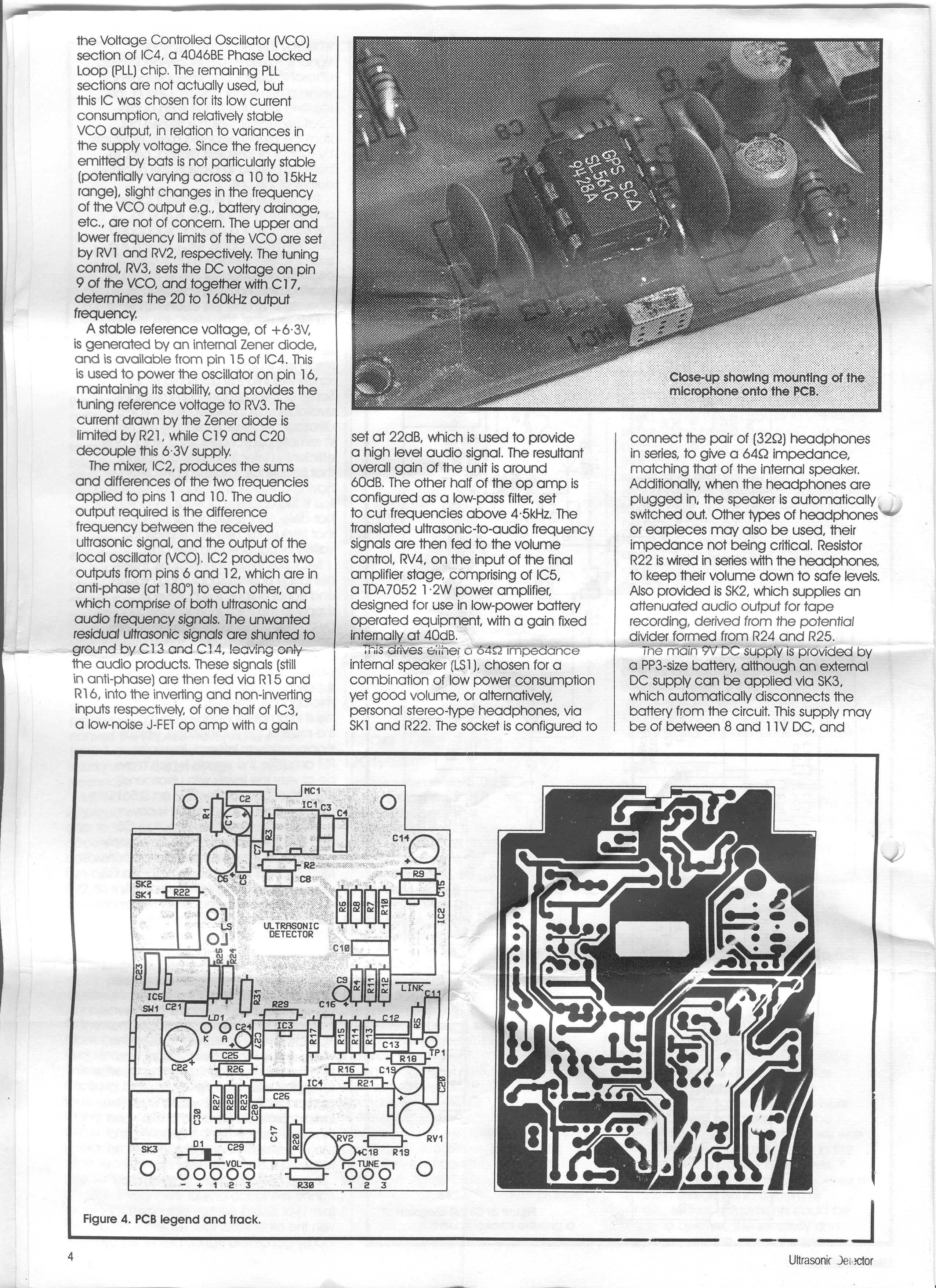   Ultrasonic Receiver