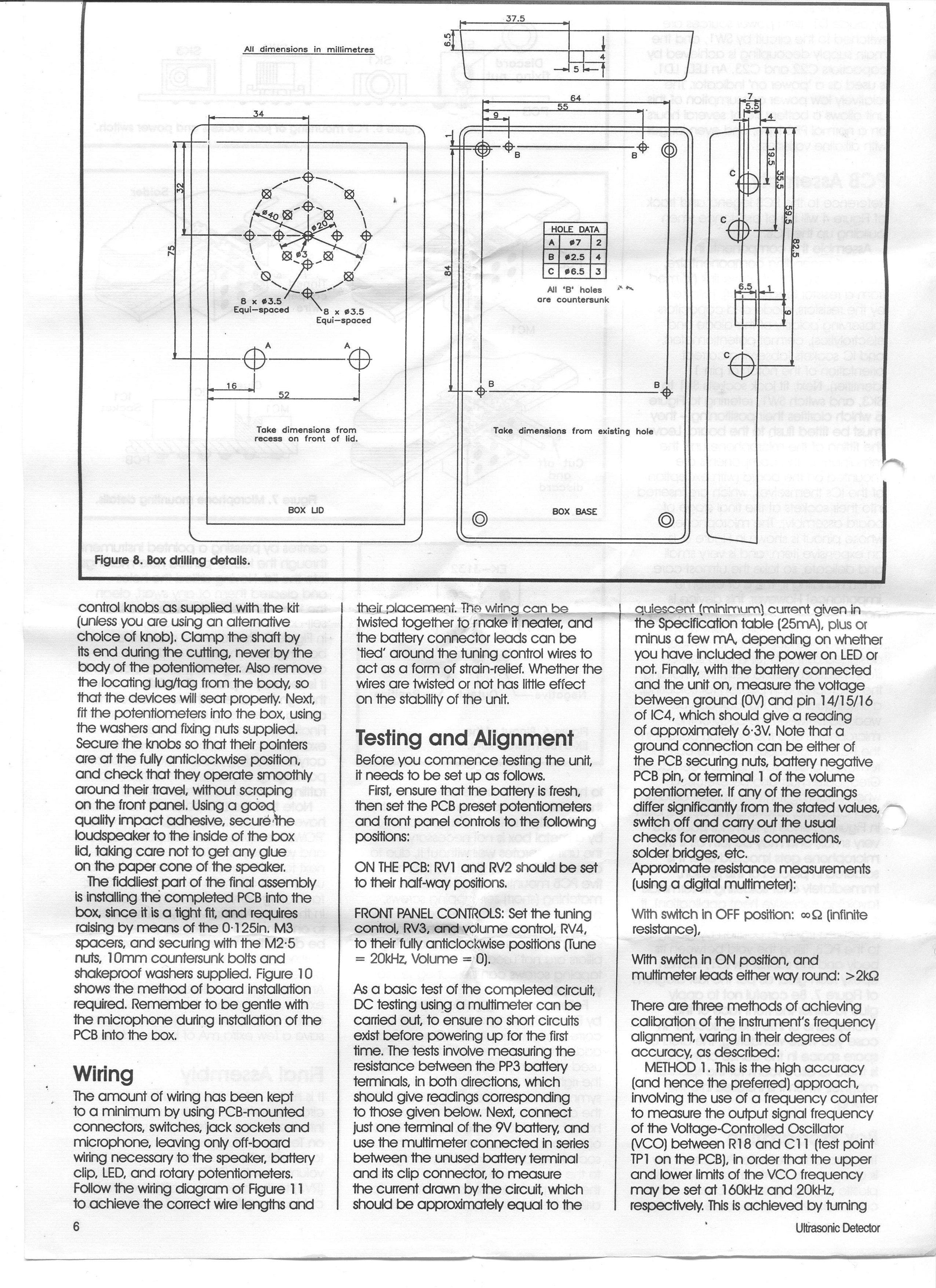  Ultrasonic Receiver